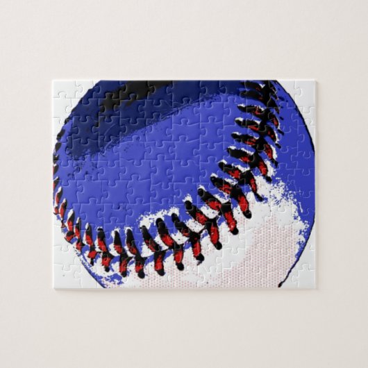 Puzzle Pop Art Baseball (Horizontal)