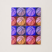 Puzzle Pop Art Basket (Vertical)