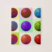 Puzzle Pop Art Basket (Vertical)