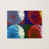 Puzzle Pop Art Basket-ball (Horizontal)