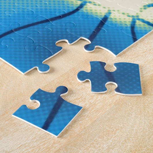 Puzzle Pop Art Basket-ball (Côté)