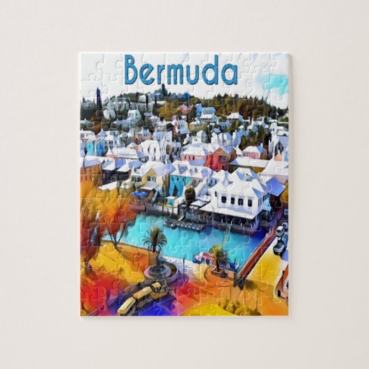 Puzzle Pop Art Bermudes (Vertical)