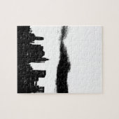 Puzzle Pop Art Black White New York City (Horizontal)