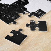 Puzzle Pop Art Black White New York City (Côté)