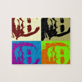 Puzzle Pop Art Freedom Fighter Geronimo (Horizontal)