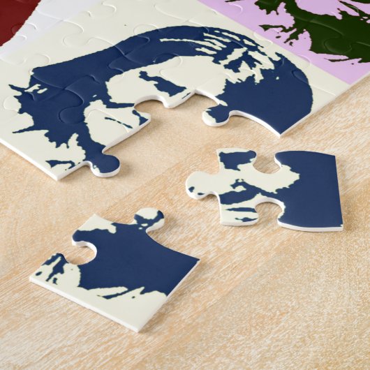 Puzzle Pop Art Geronimo Chef légendaire indien (Côté)