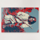 Puzzle Pop Art Geronimo Chef légendaire indien (Horizontal)