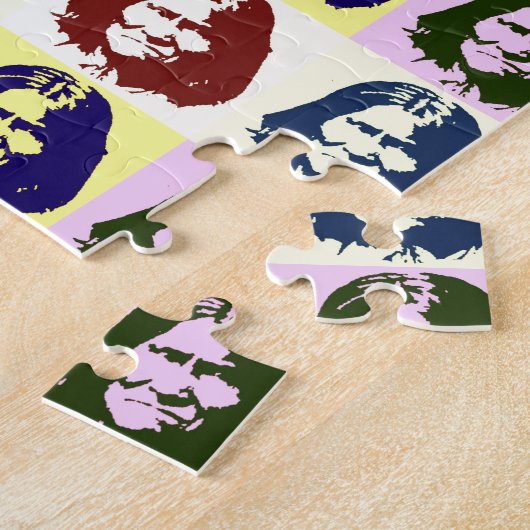 Puzzle Pop Art Geronimo Chef légendaire indien (Côté)