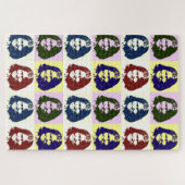 Puzzle Pop Art Geronimo Chef légendaire indien (Horizontal)