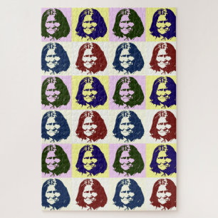 Puzzle Pop Art Geronimo Chef légendaire indien