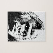 Puzzle Pop Art Gorilla Animaux sauvages (Horizontal)