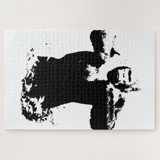 Puzzle Pop Art Gorilla battre la poitrine Animaux sauvage (Horizontal)