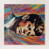 Puzzle Pop Art Jack JFK John F. Kennedy (Horizontal)