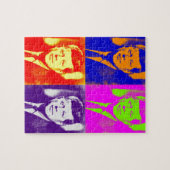 Puzzle Pop Art JFK John F. Kennedy (Horizontal)
