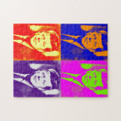 Puzzle Pop Art JFK John F. Kennedy (Horizontal)