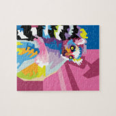 Puzzle Pop Art Lemur Portrait (Horizontal)