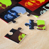 Puzzle Pop Art Skull (Côté)