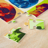 Puzzle Pop Art Skull (Côté)