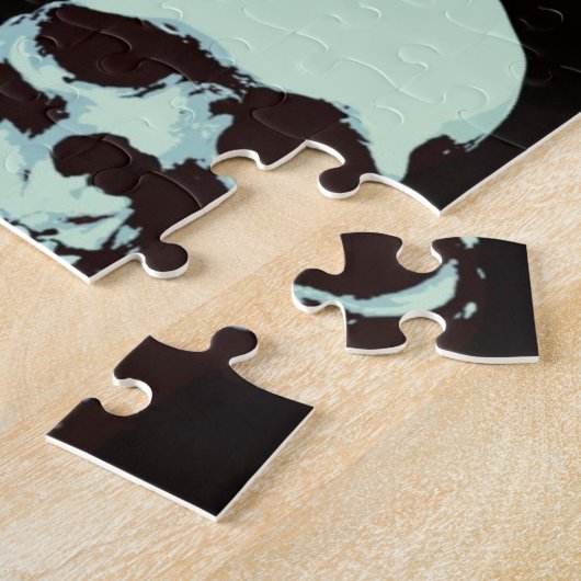 Puzzle Pop Art Skull (Côté)