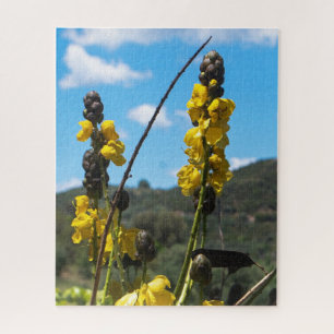 Puzzle Popcorn Senna Fleurs Jaunes Été