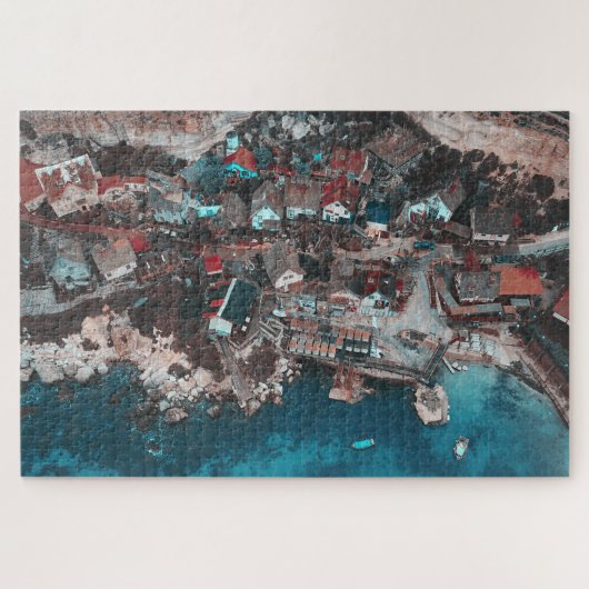 Puzzle Popeye's Village Malta Aerial Photography (Horizontal)