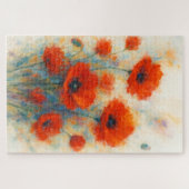 Puzzle Poppies Dancing in the Breeze of Dreams (Horizontal)