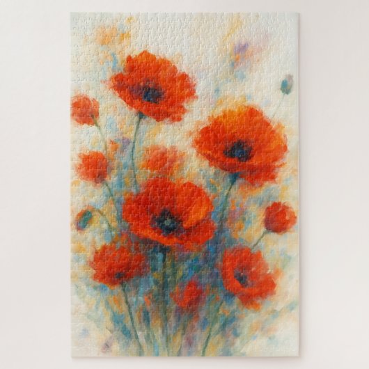 Puzzle Poppies Dancing in the Breeze of Dreams (Vertical)