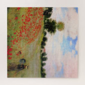 Puzzle Poppies rouges par Monet - Poppy Field Parasol Fem (Horizontal)