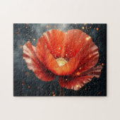 Puzzle Poppy flower magic  (Horizontal)