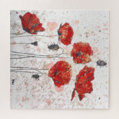 Puzzle Poppy Gold (Horizontal)