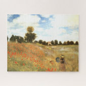 Puzzle "Poppyfield" by Monet Fine Art Jigsaw (Horizontal)