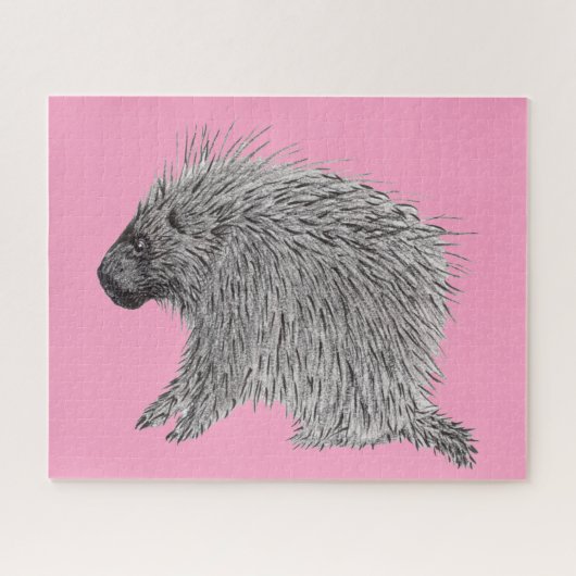 Puzzle Porcupine (Horizontal)