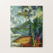 Puzzle Port antique de bateau (Vertical)