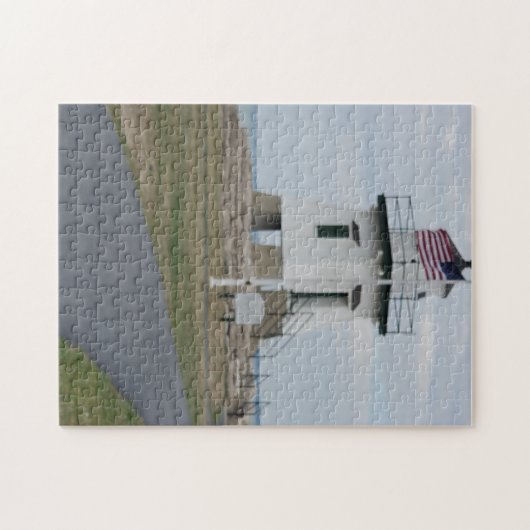 Puzzle Port Clinton Lighthouse créé en (Horizontal)