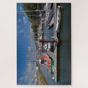 Puzzle Port d'Anglet en France