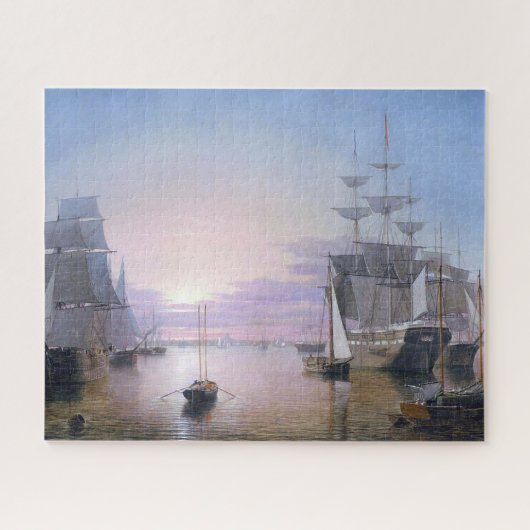 Puzzle Port de Boston 1850 (Horizontal)