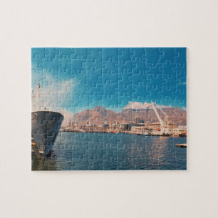 Puzzle Port de la montagne de la Table du Cap