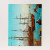 Puzzle Port de Naples Italie 1800 (Vertical)