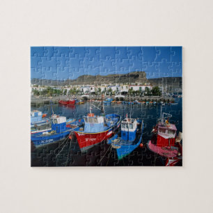 Puzzle Port de pêche, Puerto de Mogan, Grande Canarie,