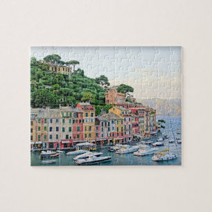Puzzle Port de Portofino - Été en Italie - 8x10 pouces