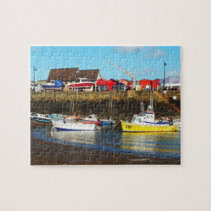 Puzzle Port de Rozel à marée basse, Jersey