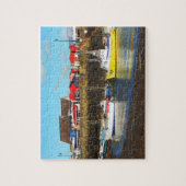 Puzzle Port de Rozel à marée basse, Jersey (Vertical)