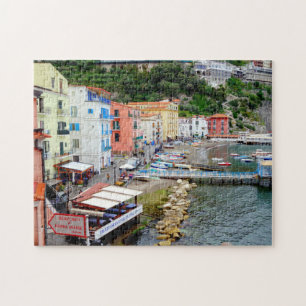 Puzzle Port de Sorrento en Italie