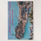 Puzzle Port de St.George Grenade Caraïbes. (Vertical)