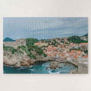 Puzzle Port et centre-ville de Dubrovnik