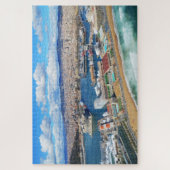 Puzzle Port et ville de Barcelone (Vertical)