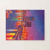 Puzzle Port intérieur de Baltimore à la nuit (Horizontal)