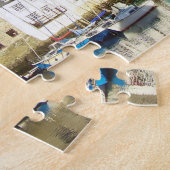 Puzzle Port les Cornouailles Angleterre de Polperro (Côté)