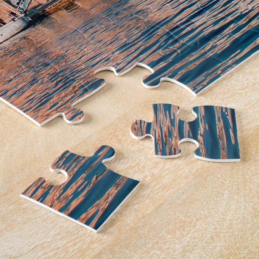 Puzzle Port vénitien à La Canée à l'heure bleue, Crète, (Côté)