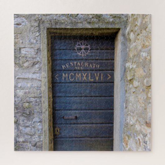 Puzzle Porte arrière secrète en Italie - 20x20 - 676 pcs (Vertical)